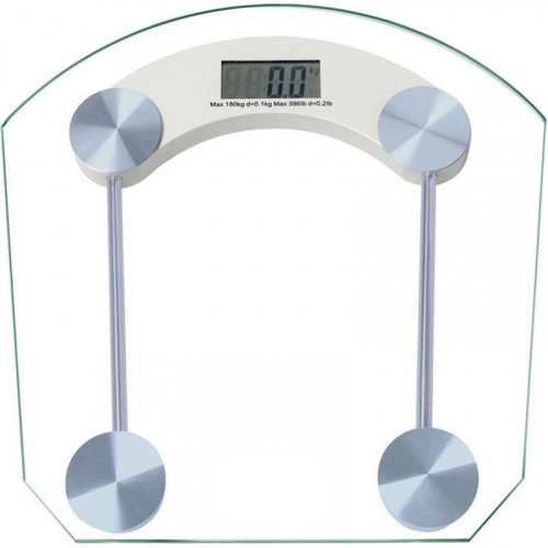 Digital Glass Body Transparent Weight Machine
