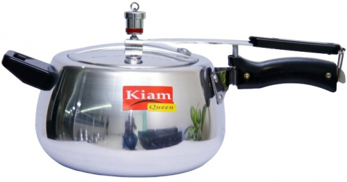 Kiam Queen Pressure Cooker 5.5 Litre Silver