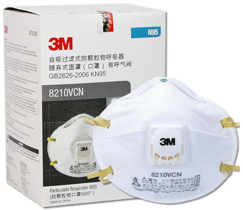 3M 8210VCN NIOSH Particulate Respirator Mask