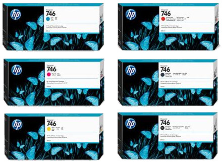 HP DesignJet 72 Cartridges Set