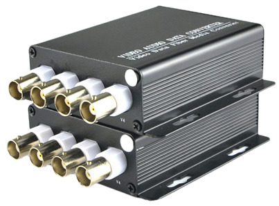 4-CH Digital Video Optical Fiber Converter