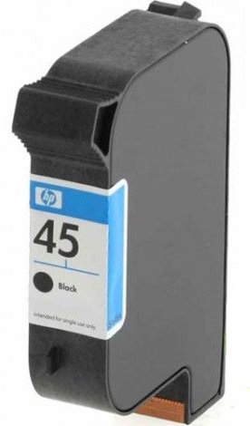 HP 45 Black Original Ink Printer Cartridge