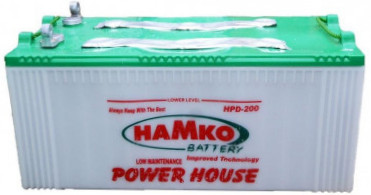 Hamko 200AH Heavy Duty Long Backup IPS and UPS Battery